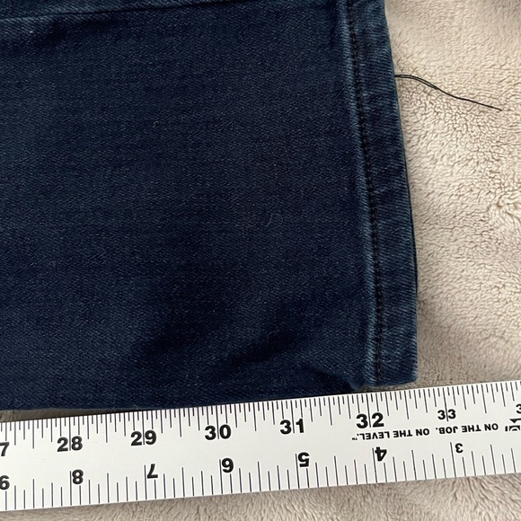 Anthropologie Pilcro Dark Wash Mid Rise Slim Bootcut Jeans Size 23 New Boho - Picture 16 of 16